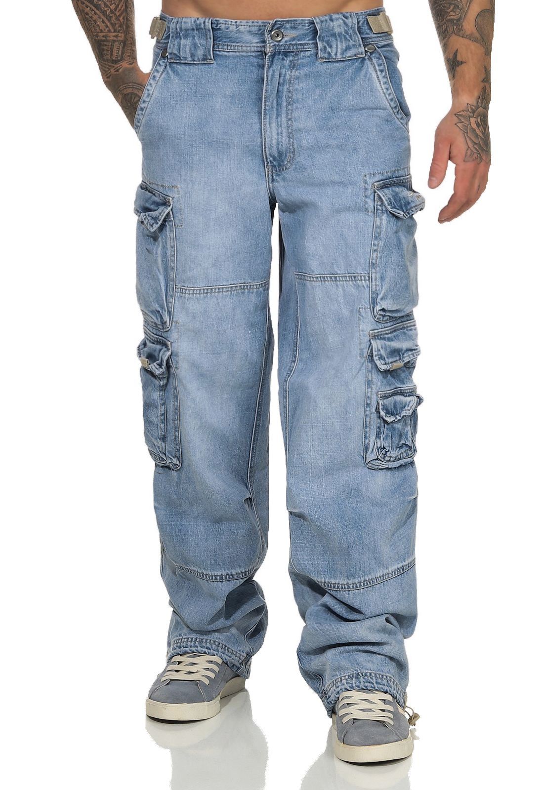 007L DENIM Bleached